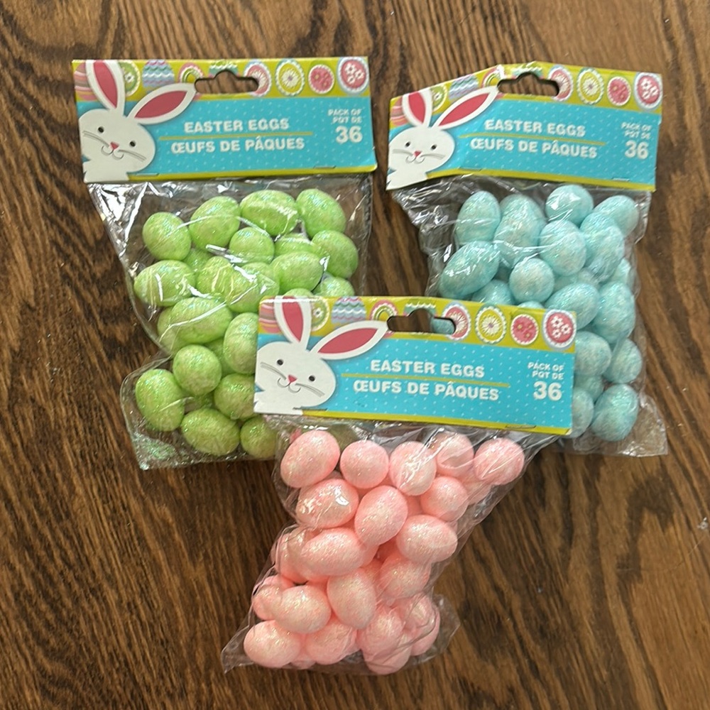 Set of Colorful Easter Eggs